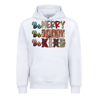 White be merry be jolly be kind Urban Hoodie - SublimationCraftShop