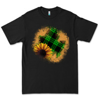 Black sunflower christmas patch Premium Tee - JahusDesignShop