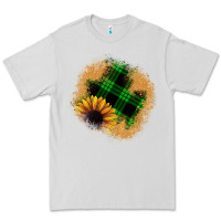 Dove Grey sunflower christmas patch Premium Tee - JahusDesignShop