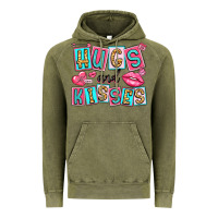Vintage Olive hugs and kisses Vintage Hoodie - LillyAllenDesigns