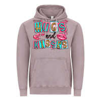 Vintage Zinc hugs and kisses Vintage Hoodie - LillyAllenDesigns