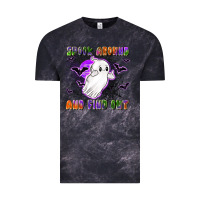 Cloud Black spook around and find out Vintage Tee - LillyAllenDesigns