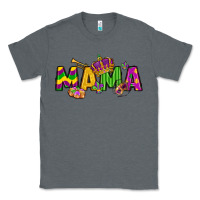 Charcoal Heather mama mardi gras Classic Tee - LillyAllenDesigns