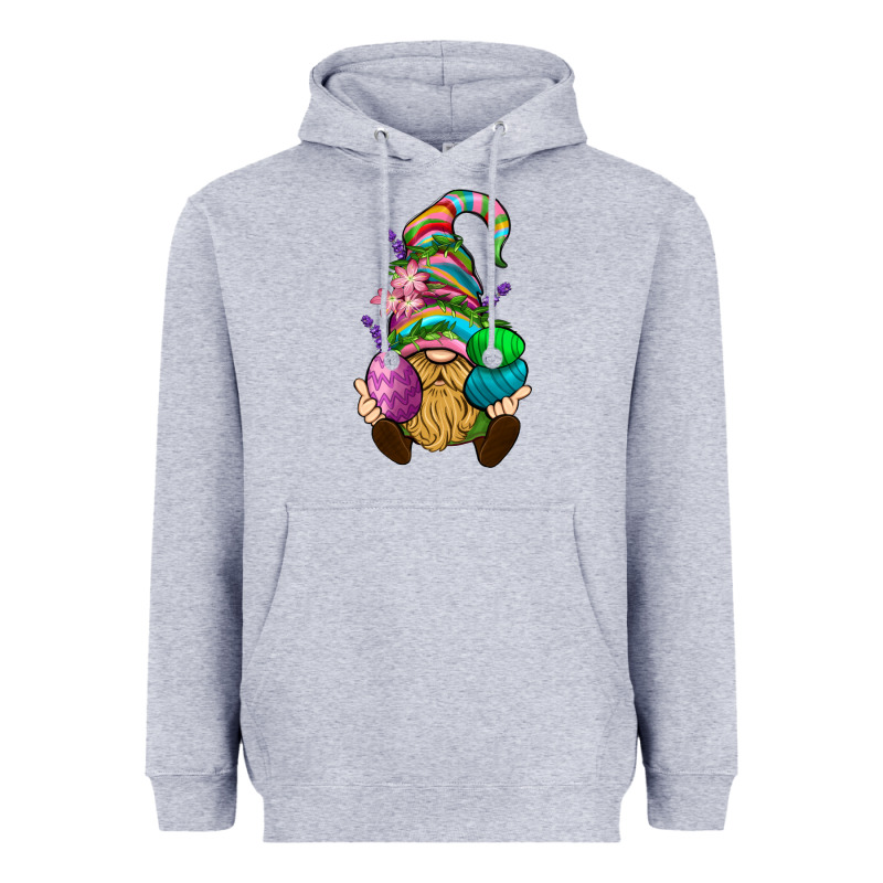 Easter Holding Eggs Gnome Heavyweight Hoodie by BundleAndBundleShop | Teevron