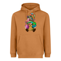 Meerkat Easter Holding Eggs Gnome Heavyweight Hoodie - BundleAndBundleShop