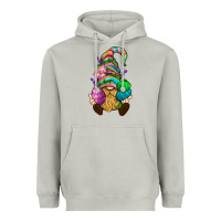 Moon Dust Easter Holding Eggs Gnome Heavyweight Hoodie - BundleAndBundleShop