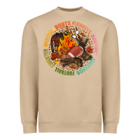Mushroom Boots flannels bonfires leggins football Heavyweight Sweatshirt - NancyCooperArtShop