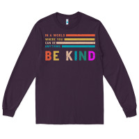 Plum Be Kind Long Sleeve Tee - Bettercallsaul