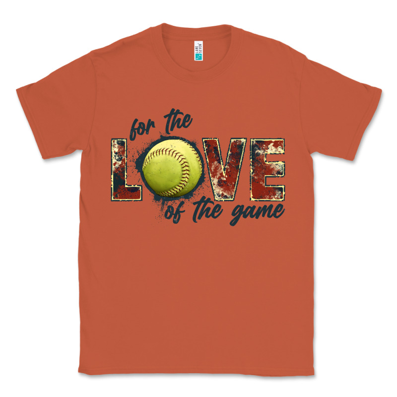 Softball Love Of The Game Classic Tee by JahusDesignShop | Teevron