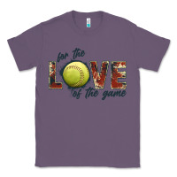 Lavender softball love of the game Classic Tee - JahusDesignShop