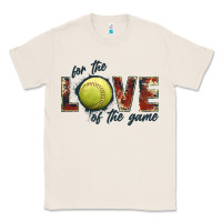 Natural softball love of the game Classic Tee - JahusDesignShop