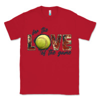 Red softball love of the game Classic Tee - JahusDesignShop