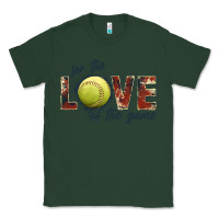 Sports Green softball love of the game Classic Tee - JahusDesignShop