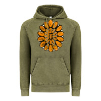 Vintage Olive orange gemstone Vintage Hoodie - RanaPortraitStore