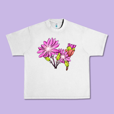 Bitterroot Flower Illustrations Urban Heavy Tee Designed By Lillyallendesigns
