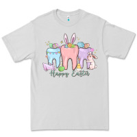 Dove Grey happy easter teeth Premium Tee - MaliasSmallBusiness