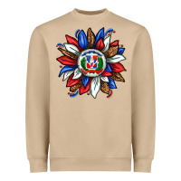 Mushroom dominican sunflower Heavyweight Sweatshirt - texasbilliewilder