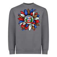 Storm dominican sunflower Heavyweight Sweatshirt - texasbilliewilder