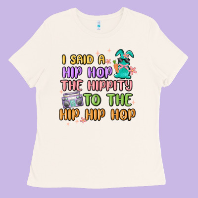I Said A Hip Hop Ladies Tee Designed By Maliassmallbusiness