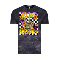 Cloud Black stay skeleton hand spooky Vintage Tee - LillyAllenDesigns