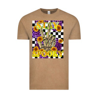 Vintage Coffee stay skeleton hand spooky Vintage Tee - LillyAllenDesigns