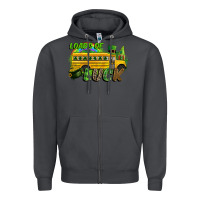 Smoke Loads of luck School bus Zipper Hoodie - CowGirlArtShop