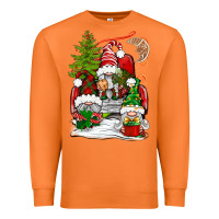 Carrot christmas gnome truck Premium Sweatshirt - BundleAndBundleShop