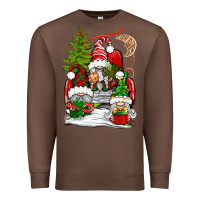 Chestnut christmas gnome truck Premium Sweatshirt - BundleAndBundleShop