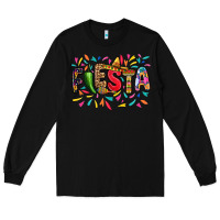 Black Fiesta Long Sleeve Tee - RanaPortraitStore