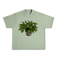 Oil Green Peace Lily Urban Heavy Tee - LillyAllenDesigns