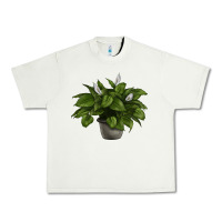 Pistachio Peace Lily Urban Heavy Tee - LillyAllenDesigns