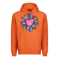 Carrot valentine's day sunflower olivia Premium Hoodie - OliviaCreatesArt