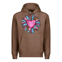 Chestnut valentine's day sunflower olivia Premium Hoodie - OliviaCreatesArt