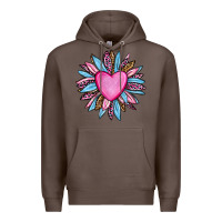 Coffee valentine's day sunflower olivia Premium Hoodie - OliviaCreatesArt