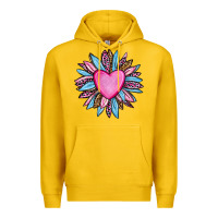 Lemon valentine's day sunflower olivia Premium Hoodie - OliviaCreatesArt
