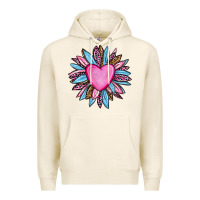 Tofu valentine's day sunflower olivia Premium Hoodie - OliviaCreatesArt