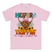 Bubblegum Pink heifers be trippin' Classic Tee - LillyAllenDesigns