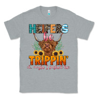 Heather Grey heifers be trippin' Classic Tee - LillyAllenDesigns