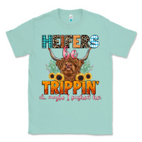 Seafoam heifers be trippin' Classic Tee - LillyAllenDesigns