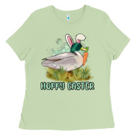 Matcha hoppy easter duck hunting Ladies Tee - MaliasSmallBusiness