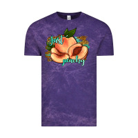 Cloud Purple just peachy 2 Vintage Tee - JahusDesignShop