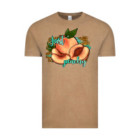 Vintage Coffee just peachy 2 Vintage Tee - JahusDesignShop