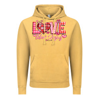 Vintage Mustard love like jesus la Vintage Hoodie - LillyAllenDesigns
