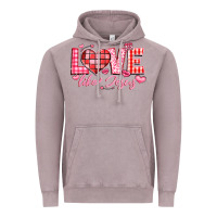 Vintage Zinc love like jesus la Vintage Hoodie - LillyAllenDesigns