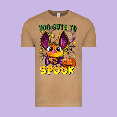 Too Cute To Spook Vintage Tee Designed By Lillyallendesigns