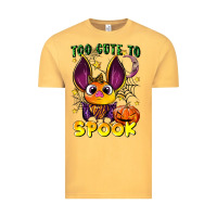 Vintage Mustard too cute to spook Vintage Tee - LillyAllenDesigns