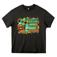 Asphalt Somewhere Between Whiskey and Jesus Heavy Core Tee - Jasminsmagicworld