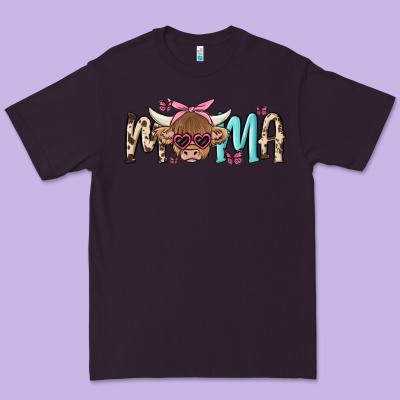 Mama Cow Premium Tee Designed By Maliassmallbusiness