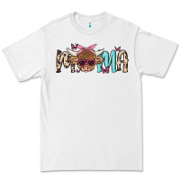 White mama cow Premium Tee - MaliasSmallBusiness