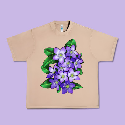 Mayflower Plant Illustrations Urban Heavy Tee Designed By Lillyallendesigns